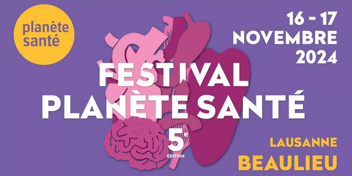 Visuel du Festival Planète Santé 2024