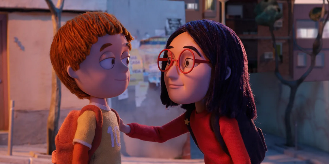 Scène de Olivia et le tremblement de terre invisible