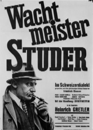 Plakat von Wachtmeister Studer