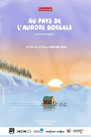 Affiche de Au pays de l'aurore bor&eacute;ale